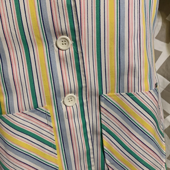Vintage Striped Wrangler Blazer Medium - Picture 2 of 6